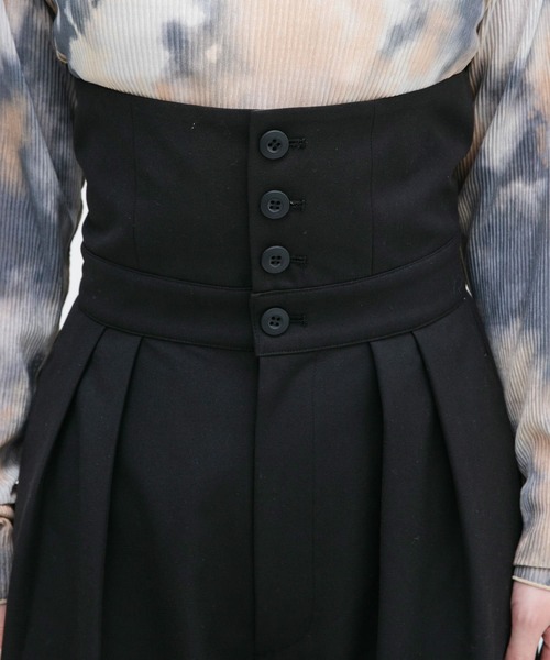 KBF（ケイビーエフ）の「WIDEベルトパンツ（その他パンツ・レディース・グレー/ブラック/ベージュ・38/36）」の22枚目の写真