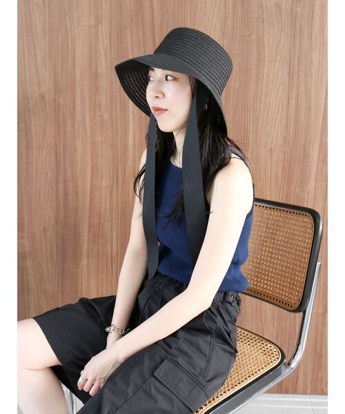 Ungrid(アングリッド)の「アメスリニットタンクトップ(タンクトップ・レディース・オレンジ/ピンク/シルバー/ネイビー・FREE)」の1枚目の写真