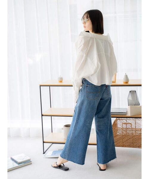 Ungrid(アングリッド)の「アメスリニットタンクトップ(タンクトップ・レディース・オレンジ/ピンク/シルバー/ネイビー・FREE)」の5枚目の写真