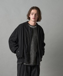 SLICK（スリック）の「エンブロイダリーボンバージャケット（ブルゾン）」