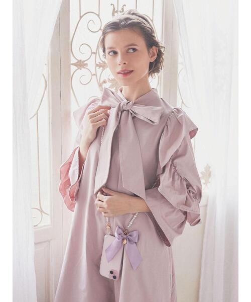 Maison de FLEUR canone AラインPコート