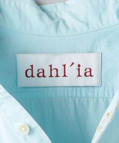 pompon エンブロイダリーブラウス　刺繍　dahl'ia dahl'ia（ダリア）の「＜dahl'ia＞エンブロイダリー シャツ