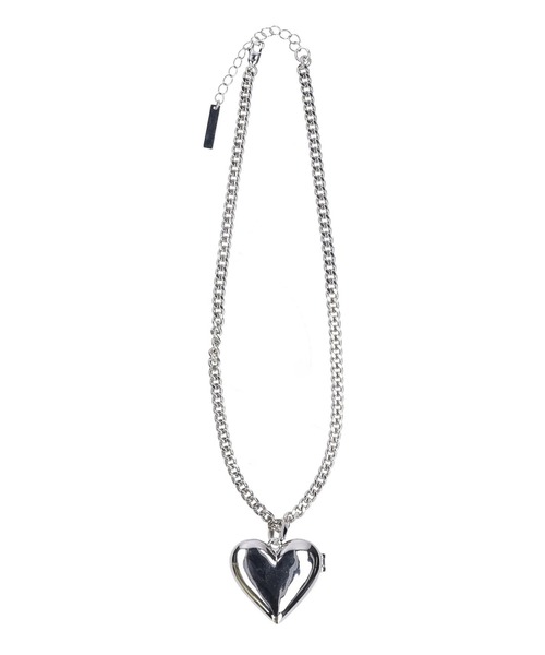 X-girl（エックスガール）の「HEART LOCKET NECKLACE