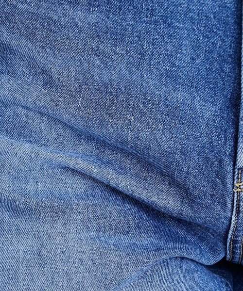 YANUK(ヤヌーク)の「ボーイズストレート"LEA"(デニムパンツ・レディース・ブルー・21inch/22inch/23inch/24inch/25inch/26inch/27inch)」の5枚目の写真