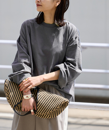 ALORE | 《別注》【ALORE/アローレ】*JS ボタニカルダイロングTシャツ(Tシャツ/カットソー)