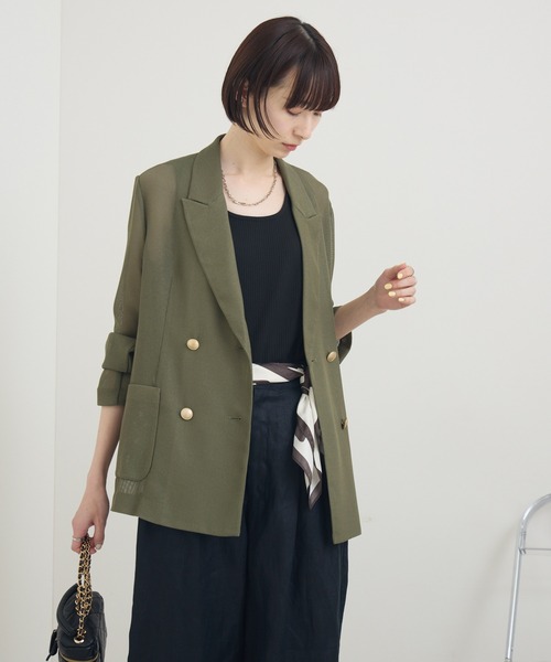 dignite collier ディニテコリエ メッシュジャケット 数量限定再販✨ 【Dignite collier】メッシュジャケット
