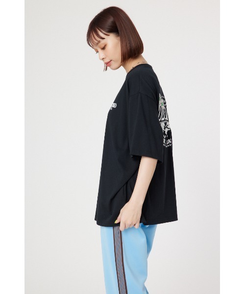 RODEO CROWNS WIDE BOWL(ロデオクラウンズワイドボウル)の「Flower Bloom Logo Tシャツ(Tシャツ/カットソー・レディース・ブラック/ホワイト/ミント/ライトピンク/ライトカーキ・SMALL/MEDIUM)」の9枚目の写真