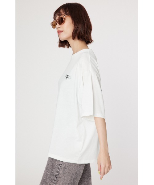 RODEO CROWNS WIDE BOWL(ロデオクラウンズワイドボウル)の「Flower Bloom Logo Tシャツ(Tシャツ/カットソー・レディース・ブラック/ホワイト/ミント/ライトピンク/ライトカーキ・SMALL/MEDIUM)」の17枚目の写真