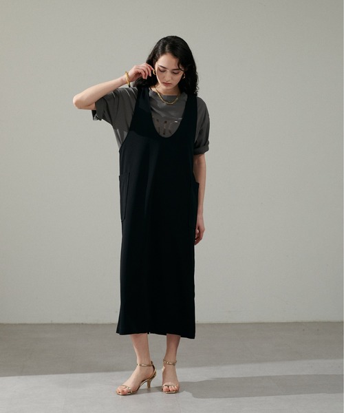 LARUTA(ラルータ)の「【LARUTA】6分袖ロゴT(Tシャツ/カットソー・レディース・ラベンダー/ベージュ/チャコールグレー/オフホワイト・FREE)」の22枚目の写真