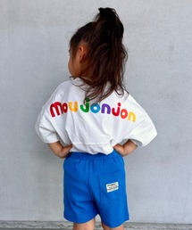 Moujonjon | バックロゴプリントＴシャツ(Tシャツ/カットソー)