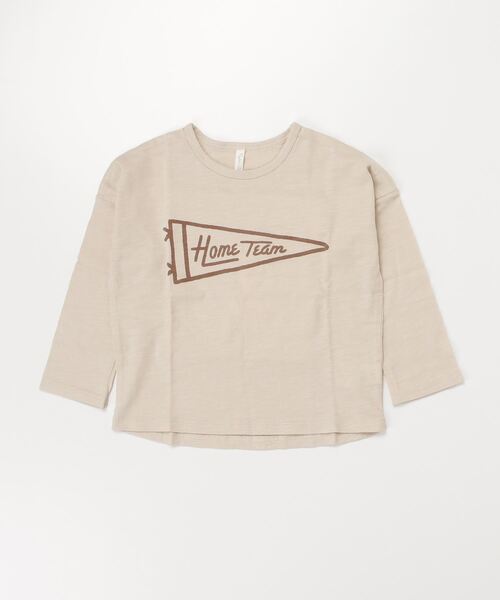 【セール】『Rylee＋Cru』LONG SLEEVE TEE || HOME TEAM（その他ベビー用品）｜Rylee + Cru（ライリーアンドクルー）