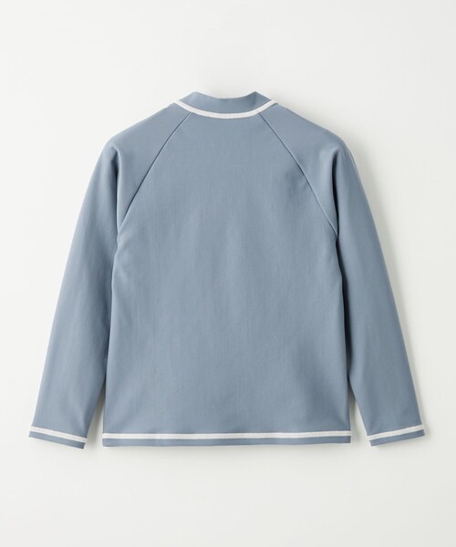 Speedo（スピード）の「【別注】＜SPEEDO＞ラッシュガード 120cm-130cm（ラッシュガード・キッズ・ダークグレー/ライトブルー・120cm/130cm）」の4枚目の写真