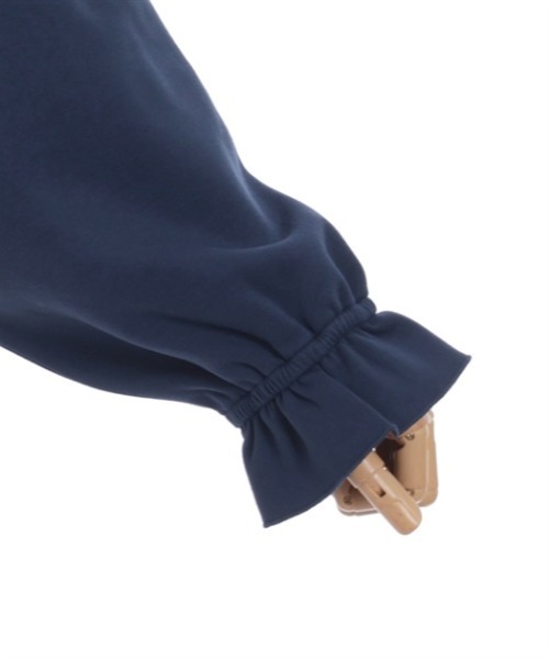 axes femme(アクシーズファム)の「ショート丈ダンボールパーカー(パーカー・レディース・ブラック/ネイビー/レッド・FREE)」の14枚目の写真