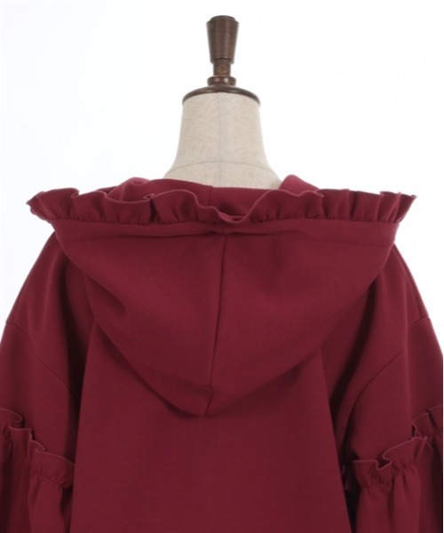 axes femme(アクシーズファム)の「ショート丈ダンボールパーカー(パーカー・レディース・ブラック/ネイビー/レッド・FREE)」の22枚目の写真