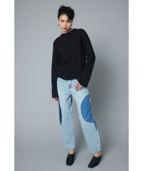 セール】Back open gather tops バックオープンギャザートップス