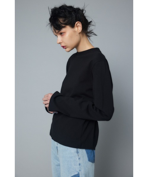 【セール】Back open gather tops バックオープンギャザートップス（Tシャツ/カットソー）｜HeRIN.CYE（ヘリンドットサイ）