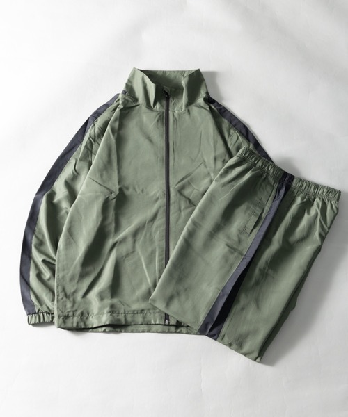 NYLAUS(ナイラス)の「レギュラーシルエット 裏メッシュ サイドライン/サイドパイピング イージーパンツ(その他パンツ・メンズ・ブラック系1/ブラック系2/カーキ系1/カーキ系2/ネイビー系1/ネイビー系2/レッド系1/レッド系2・LL/M/L)」の9枚目の写真