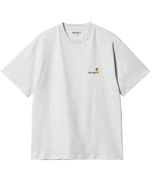 Carhartt(カーハート)の「Carhartt WIP/カーハートダブリューアイピー 半袖Tシャツ 刺繍ロゴ ルーズフィット MUJI I032218(Tシャツ/カットソー・レディース・ブラック/グレー/ピンク/ホワイト・S/M)」の16枚目の写真