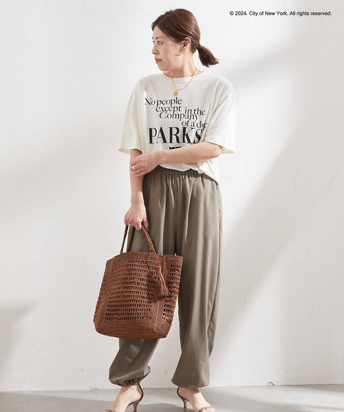 GOOD ROCK SPEED（グッドロックスピード）の「《追加2》《別注》【NYC × GOOD ROCK SPEED】PARKS TEE：Tシャツ（Tシャツ/カットソー・レディース・ホワイト・FREE）」の2枚目の写真