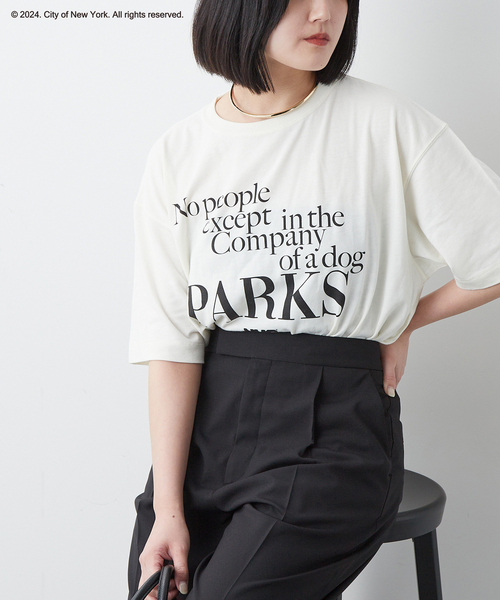 GOOD ROCK SPEED（グッドロックスピード）の「《追加2》《別注》【NYC × GOOD ROCK SPEED】PARKS TEE：Tシャツ（Tシャツ/カットソー・レディース・ホワイト・FREE）」の9枚目の写真