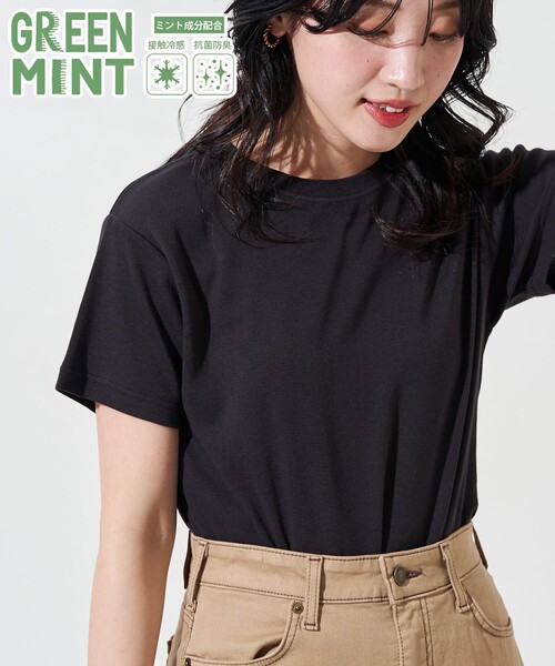 セール】限定展開 MINT クルーネック 半袖 Tシャツ （抗菌防臭