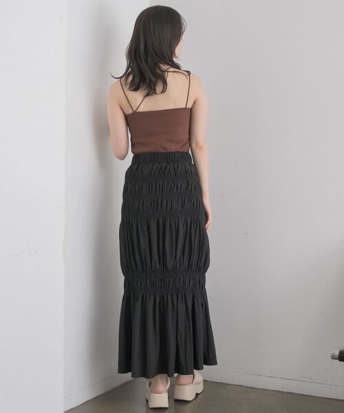 RETRO GIRL（レトロガール）の「アソートギャザーSK（スカート・レディース・ブラック/アイボリー/ブルー/ブラック系その他4・FREE）」の20枚目の写真