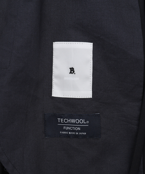 EDIFICE LA BOUCLE（エディフィスラブークル）の「LA BOUCLE (ラブークル) テックウール ワイド パンツ（スラックス・メンズ・ブラウン/グレー/ネイビー・3/2）」の17枚目の写真