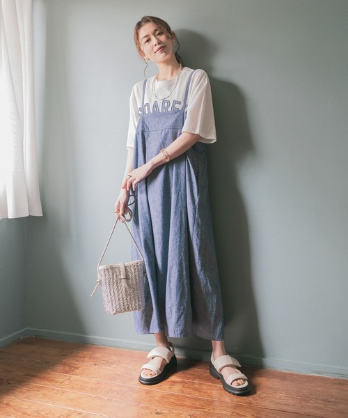 studio CLIP（スタディオクリップ）の「アソートロゴTシャツ（Tシャツ/カットソー・レディース・ライトグレー/オフホワイト/ブラック/アイボリー/ライトブルー/イエロー/ピンク・FREE）」の11枚目の写真