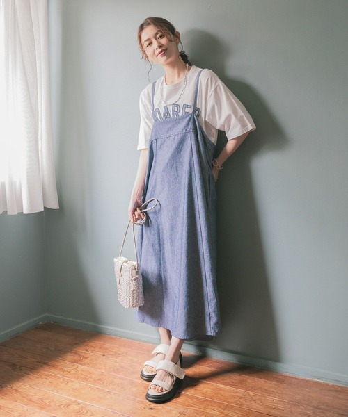 studio CLIP（スタディオクリップ）の「アソートロゴTシャツ（Tシャツ/カットソー・レディース・ライトグレー/オフホワイト/ブラック/アイボリー/ライトブルー/イエロー/ピンク・FREE）」の13枚目の写真