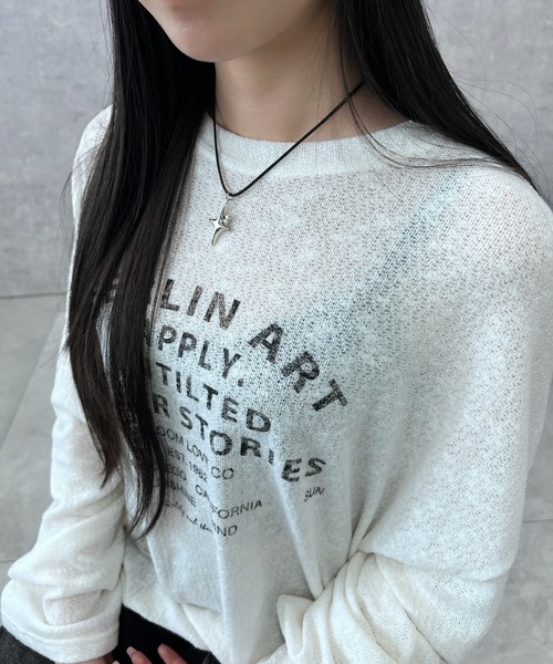 Figments（フィグメンツ）の「スパークルネックレス（ネックレス・レディース・シルバー・FREE）」の2枚目の写真