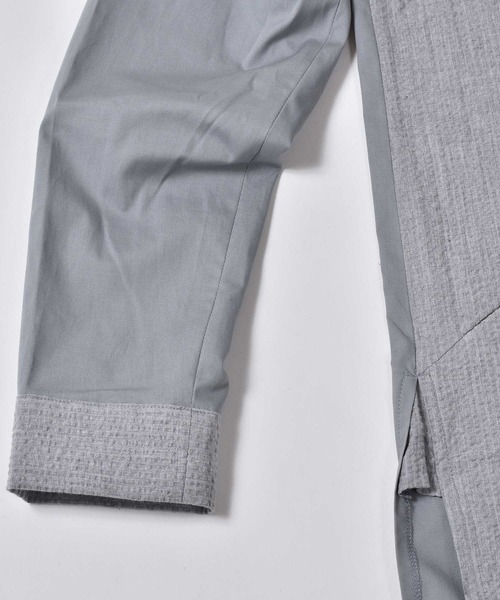 meagratia（メアグラーティア）の「long shirts（シャツ/ブラウス・レディース・アイボリー/グレー・2/3/4）」の6枚目の写真