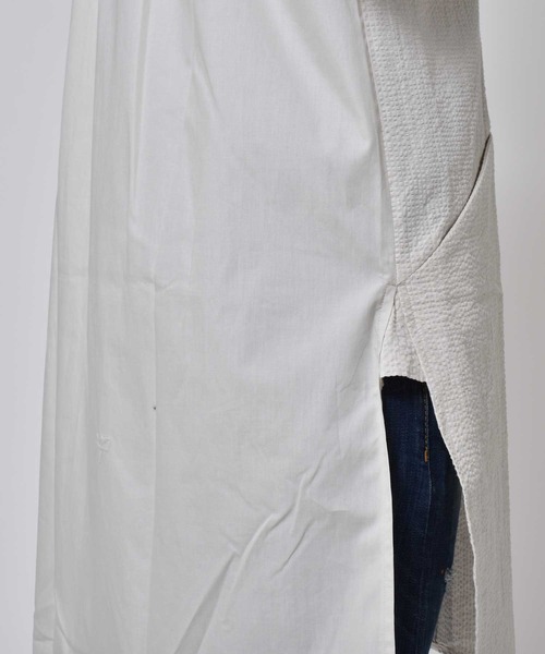 meagratia（メアグラーティア）の「long shirts（シャツ/ブラウス・レディース・アイボリー/グレー・2/3/4）」の11枚目の写真