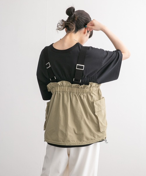 KBF（ケイビーエフ）の「2WAYハンティングベスト（ベスト・レディース・カーキ/アイボリー・ONE）」の14枚目の写真