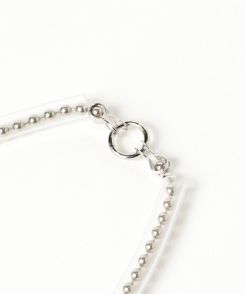 BEAMS BOY（ビームスボーイ）の「PIKE / 別注 クリア ブレスレット（ブレスレット・レディース・ブルー/イエロー/ホワイト/ピンク・ONE SIZE）」の7枚目の写真