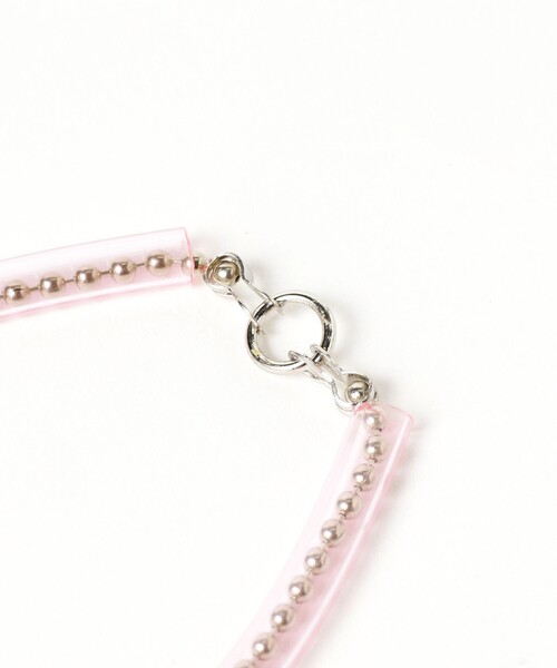 BEAMS BOY（ビームスボーイ）の「PIKE / 別注 クリア ブレスレット（ブレスレット・レディース・ブルー/イエロー/ホワイト/ピンク・ONE SIZE）」の10枚目の写真