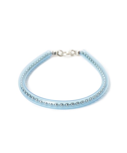 BEAMS BOY（ビームスボーイ）の「PIKE / 別注 クリア ブレスレット（ブレスレット・レディース・ブルー/イエロー/ホワイト/ピンク・ONE SIZE）」の14枚目の写真