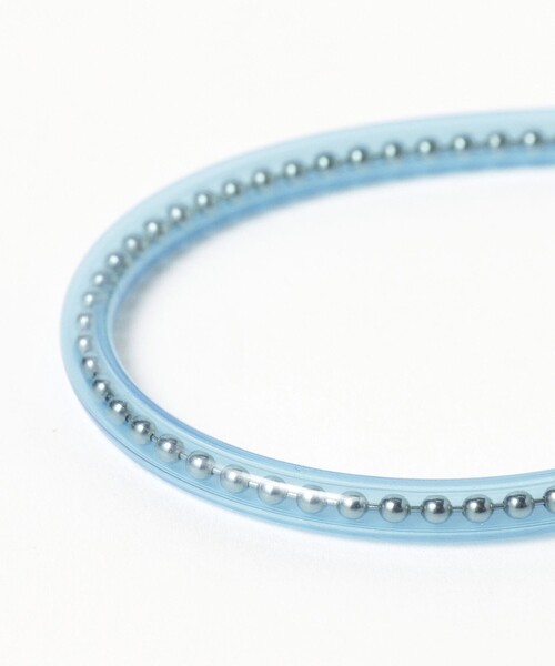 BEAMS BOY（ビームスボーイ）の「PIKE / 別注 クリア ブレスレット（ブレスレット・レディース・ブルー/イエロー/ホワイト/ピンク・ONE SIZE）」の15枚目の写真