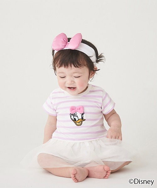 petit main(プティマイン)の「【Disney】ヘアバンドつきロンパース(ロンパース・キッズ・ピンク/ラベンダー・80cm/70cm)」の17枚目の写真
