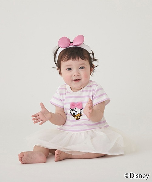 petit main(プティマイン)の「【Disney】ヘアバンドつきロンパース(ロンパース・キッズ・ピンク/ラベンダー・80cm/70cm)」の18枚目の写真