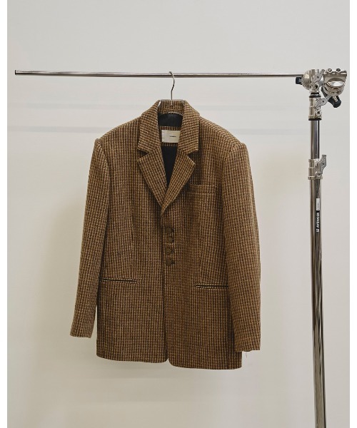Wool100% Check Jacket（テーラードジャケット）｜TODAYFUL