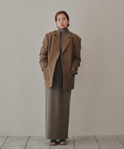 Wool100% Check Jacket（テーラードジャケット）｜TODAYFUL