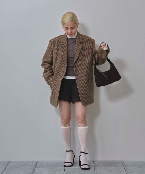 Wool100% Check Jacket（テーラードジャケット）｜TODAYFUL