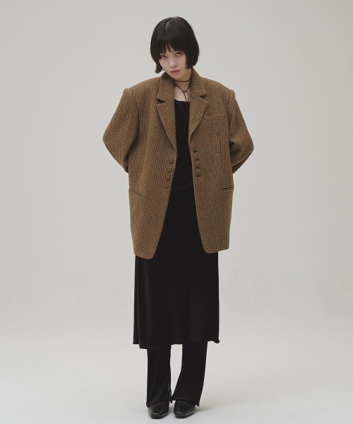Wool100% Check Jacket（テーラードジャケット）｜TODAYFUL（トゥデイ
