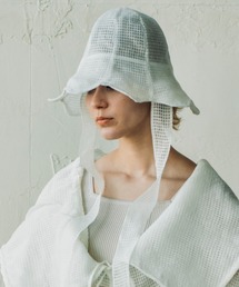 ORIENT MILLINERY | couverture【ｸﾍﾞﾙﾁｭｰﾙ】ギンガム織シアーハット(ハット)