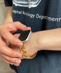ARTIFICIAL SWEETENER（アーティフィシャル　スウィートナー）の「ARTIFICIAL SWEETENER アップルウォッチ メタルチェーンバンド/Apple Watch Band（デジタル腕時計）」