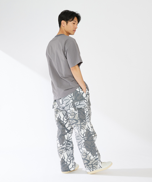 【セール】CAMOUFLAGE CARGO PANTS（カーゴパンツ）｜B.C STOCK（ベーセーストック）