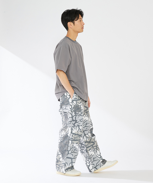 【セール】CAMOUFLAGE CARGO PANTS（カーゴパンツ）｜B.C STOCK（ベーセーストック）