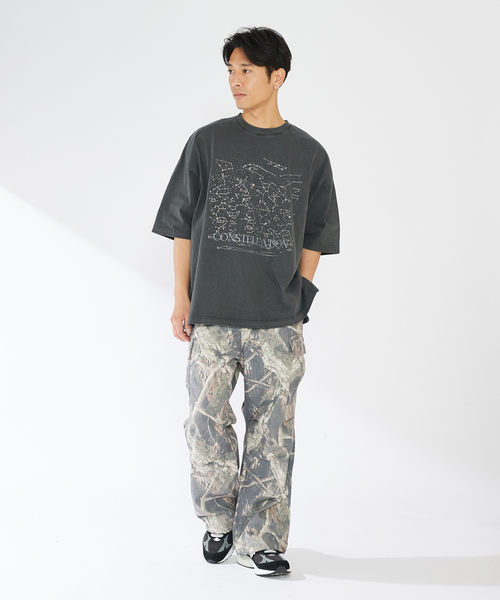 【セール】CAMOUFLAGE CARGO PANTS（カーゴパンツ）｜B.C STOCK（ベーセーストック）