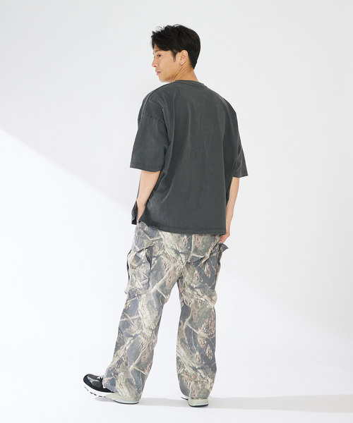 【セール】CAMOUFLAGE CARGO PANTS（カーゴパンツ）｜B.C STOCK（ベーセーストック）