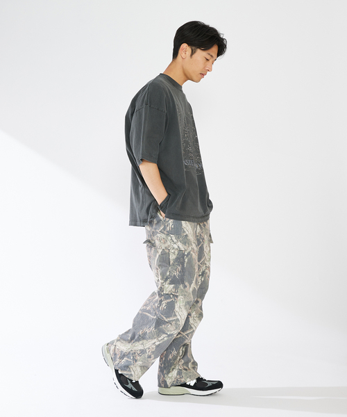 【セール】CAMOUFLAGE CARGO PANTS（カーゴパンツ）｜B.C STOCK（ベーセーストック）